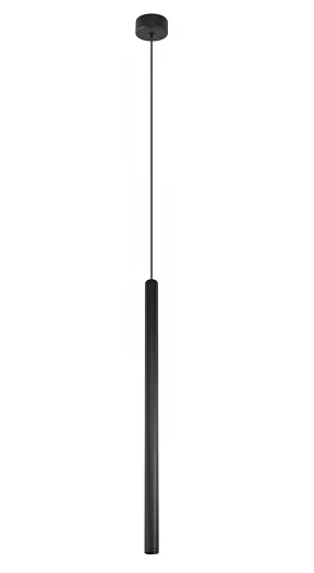 DK4304-BK Подвесной светильник со встроенным светодиодом, 5W, IP 20, 4000K, черный, алюминий