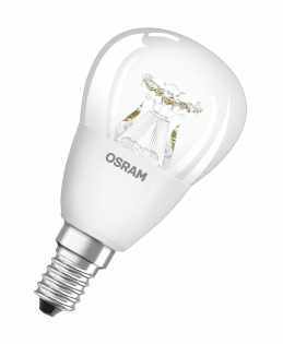 Светодиодная лампа OSRAM P45 6Вт 220-240В 2700К E14 диммир.