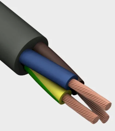ПВСнг(А)-LS 3х1,5 кабель чёрный БРЭКС