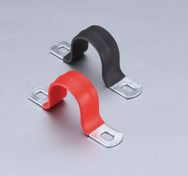 Скоба двухлапковая из оцинкованной стали с полимерным покрытием СМД-П 31-32 Fortisflex