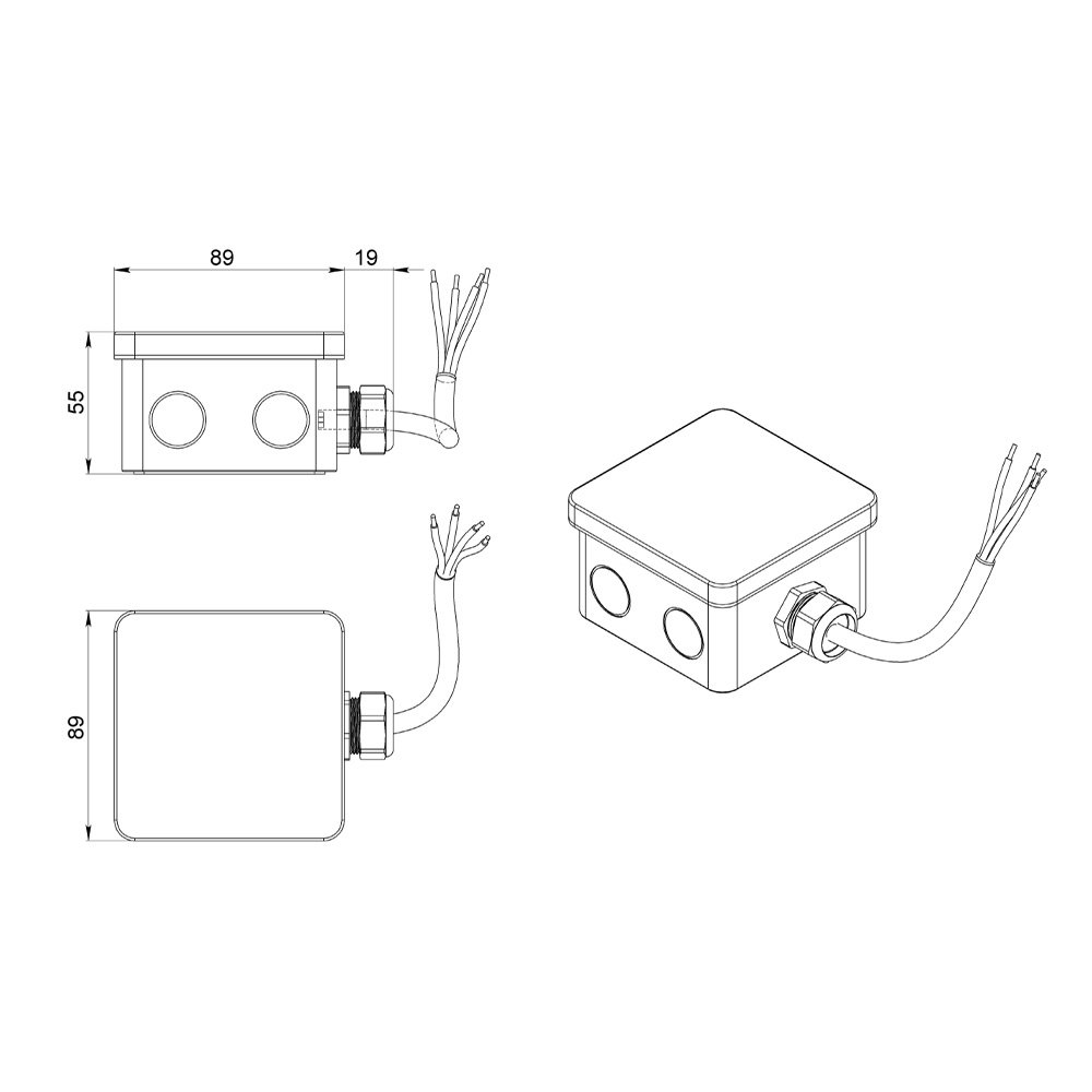 Габаритный чертёж