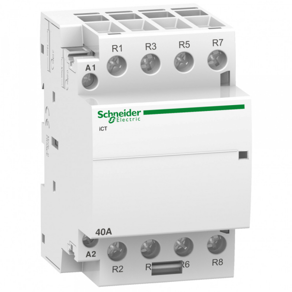 Schneider Electric  Контактор модульный iCT40A 4НЗ 220/240В АС A9C20847 (аналог Multi9 15969)