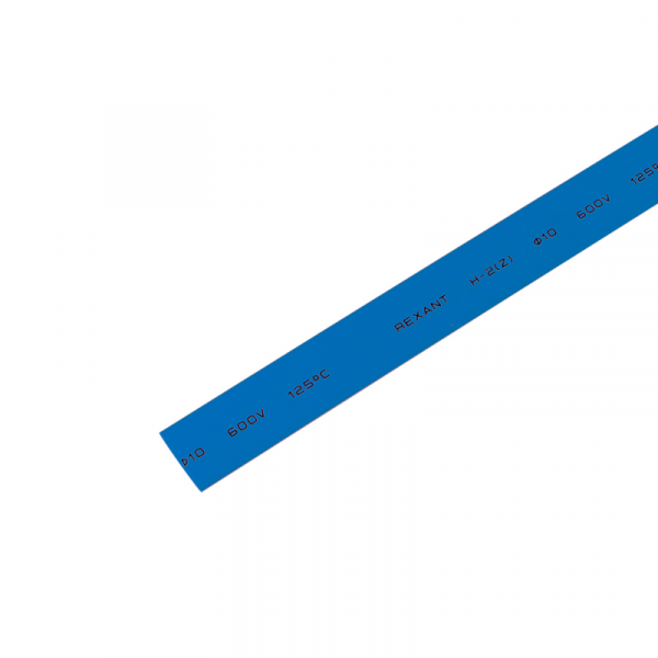 Трубка ТУТнг  10/5 синяя  REXANT 1м 21-0006