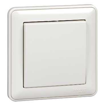 Schneider Electric  Wessen59  Белый  Выключатель 1-клавишный 10АХ, в сборе, VS110-154-18
