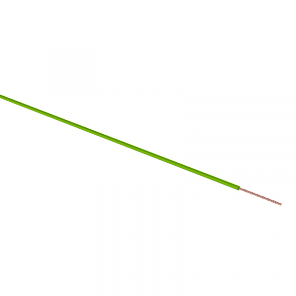 Провод ПГВА  1х0.50 мм2, зеленый, бухта 100 м 01-6513 REXANT