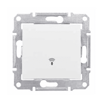 Schneider Electric Sedna  Белый Аква Мех-м кнопка "Звонок" скрытая установка 10А  IP44 SDN0800321