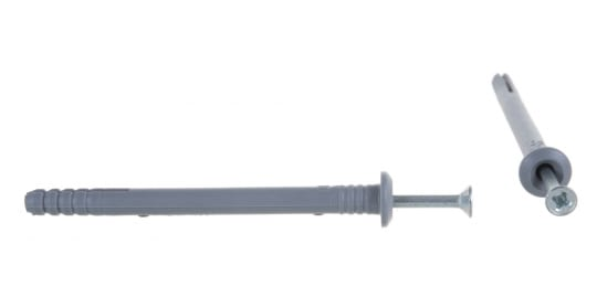 Дюбель-гвоздь гриб. D6*40 (50 шт.), ГОСКРЕП-пл.конт 400 мл