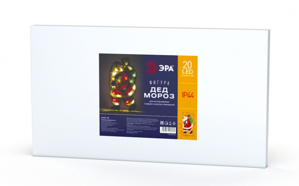 Фигура LED Дед Мороз, 220V, IP44 ENIOF- ЭРА