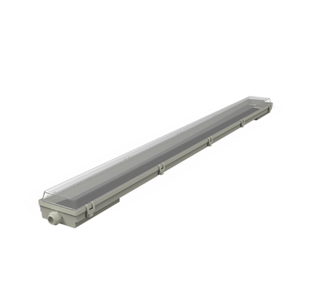 Светильник линейный Gauss СПП-Т8-G13 INDUSTRY 220-230V IP65 1260х107х61мм для LED ламп 2х1200мм