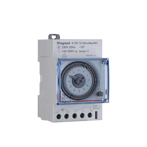 Legrand 412814 Программируемый ежедневный таймер 3М 230В