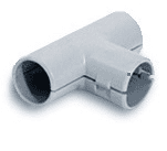 Тройник соединительный для трубы TDM 16 мм (5шт) (кратно 5)