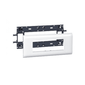 Legrand  Mosaic  Суппорт Рамка 3-пост на крышку 85мм под механизмы MOSAIC (6мод) 10996