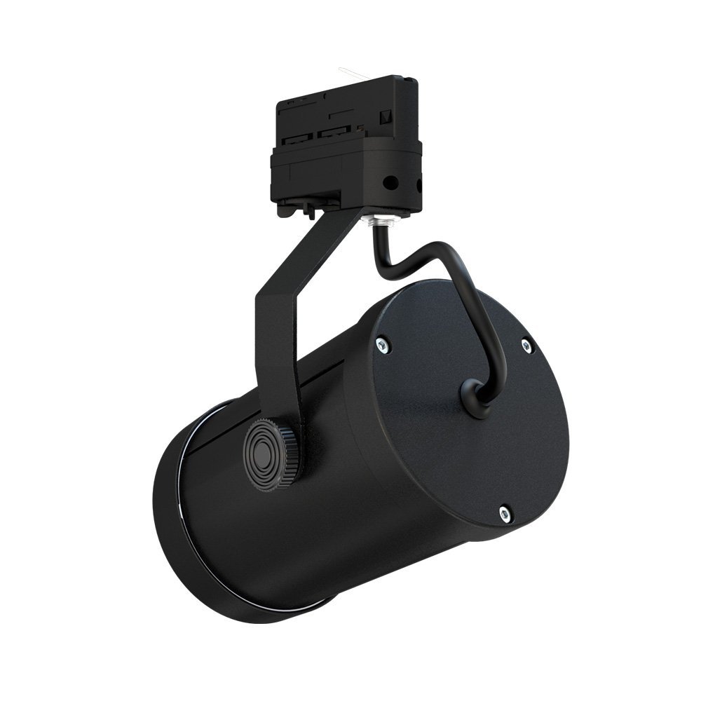 Акцент Трек 12 CRI80 3000К 50° RAL9005 Муар