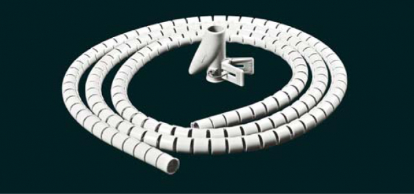 Hyperline SHW-20 Пластиковый спиральный рукав для кабеля д.20 мм (2 м) и инструмент ST-20
