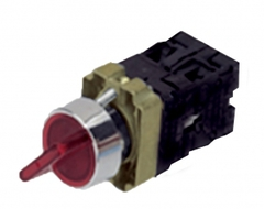 Переключатель BK 2465 2 положения красный 1з+1р TDM