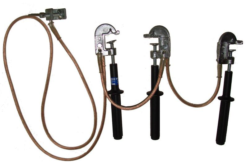 Заземление переносное ЗПП-1 (сеч.пр.=16мм кв) для РУ 1 кВ