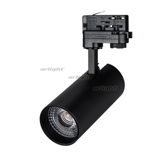 Светильник Arlight LGD-GERA-4TR-R74-20W Day4000 BK, 24 deg, 230V IP20 Металл, 5 лет