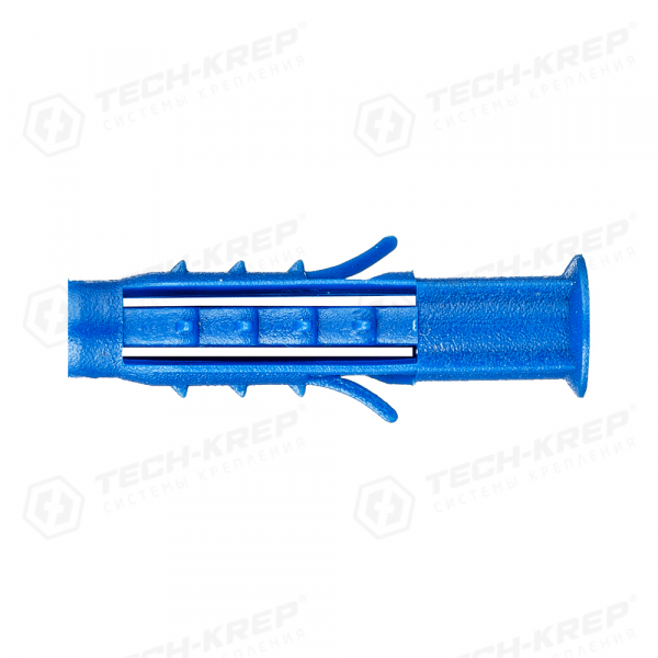 Дюбель распорный Чапай 6х30 шипы+усы (полипропилен) (100 шт) - пакет Tech-Krep