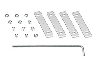 Arlight Cоединитель профиля S2-LINIA-180 Set  021299 комплект: соединитель-4 шт, потайной винт-12 шт, короткий шестигранный ключ