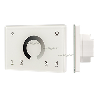 Arlight Панель Sens SMART-P79-DIM White (230V, 4 зоны, 2.4G)