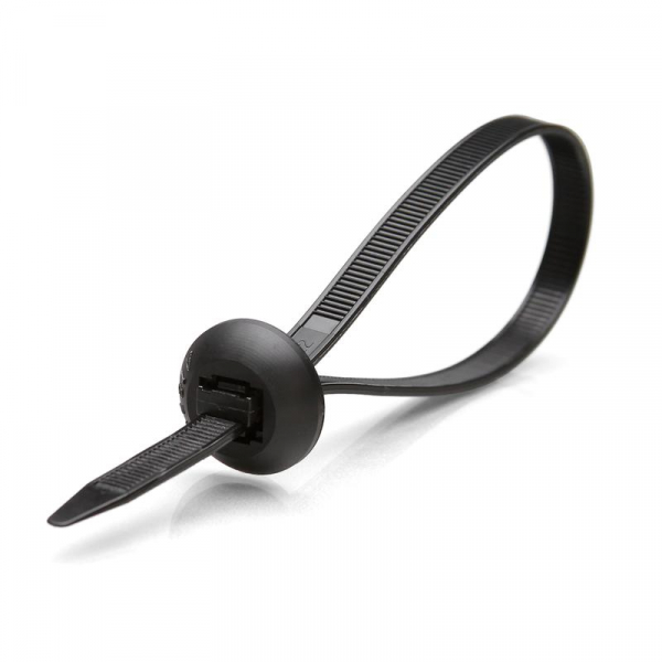 Стяжки нейлоновые с круглым замком КСК 8х380 Fortisflex