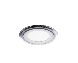 Светильник светодиодный встраиваемый Gauss Bubbles BL317 круглый 6+3W, LED 4000K, 540лм,144х31мм,Ø110