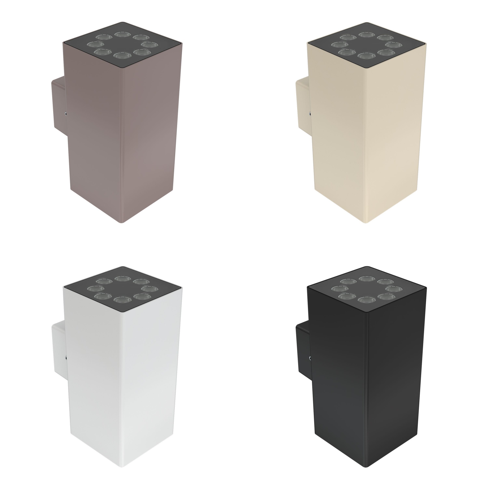 Акцент Куб Дуо 32 CRI80 5000К 10° Скрытый монтаж